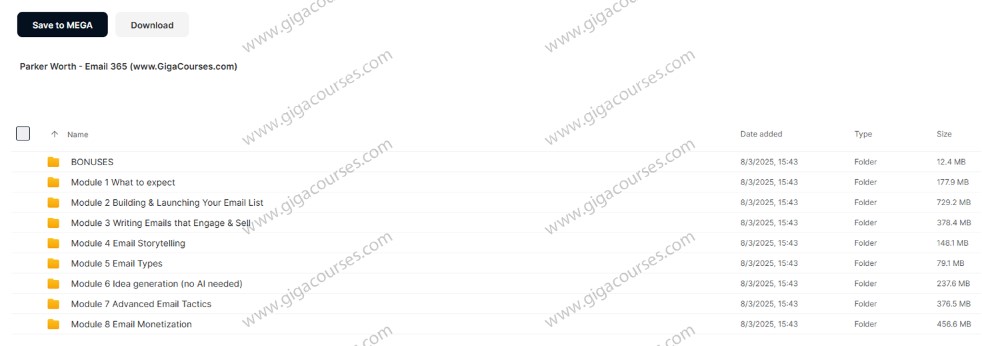 Parker Worth - Email 365