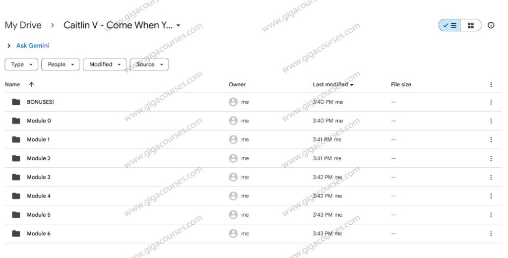 Caitlin V - Come When You Want