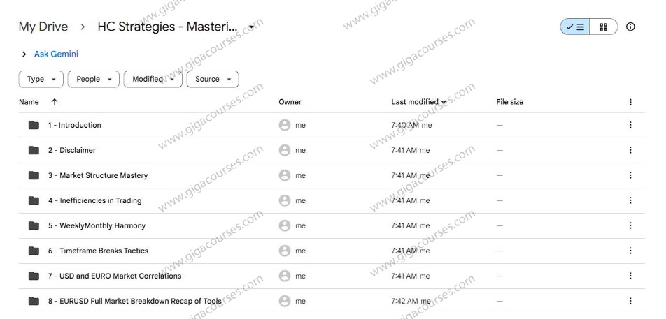 HC Strategies - Mastering Time Efficient Trading (ICT)