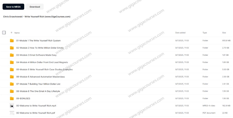 Chris Orzechowski - Write Yourself Rich