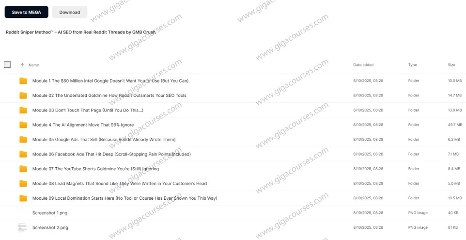 Reddit Sniper Method™ – AI SEO from Real Reddit Threads by GMB Crush