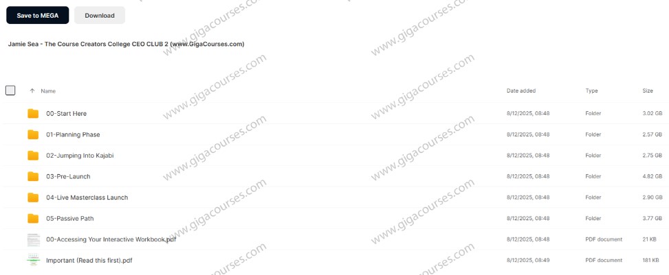 Jamie Sea - The Course Creators College CEO CLUB 2