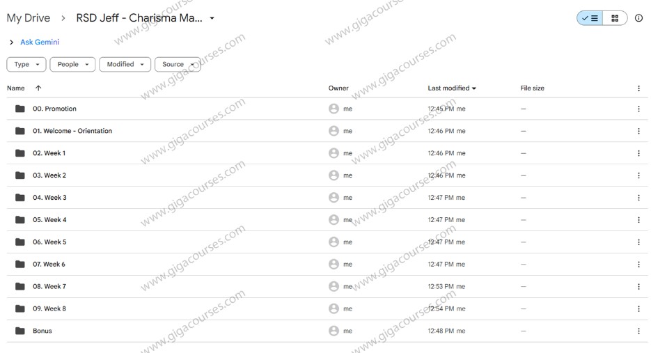 RSD Jeff - Charisma Mastery