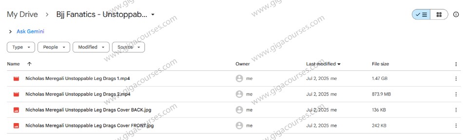 Bjj Fanatics - Unstoppable Leg Drags