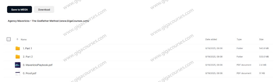 Agency Mavericks – The Godfather Method