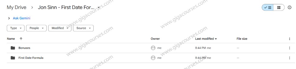 Jon Sinn - First Date Formula