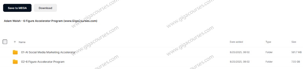 Adam Walsh - 6 Figure Accelerator Program