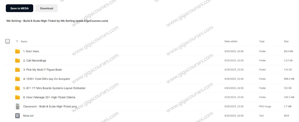 Nik Setting - Build & Scale High-Ticket by Nik Setting