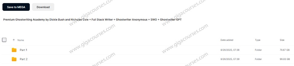 Premium Ghostwriting Academy by Dickie Bush and Nicholas Cole + Full Stack Writer + Ghostwriter Anonymous + SWO + Ghostwriter GPT