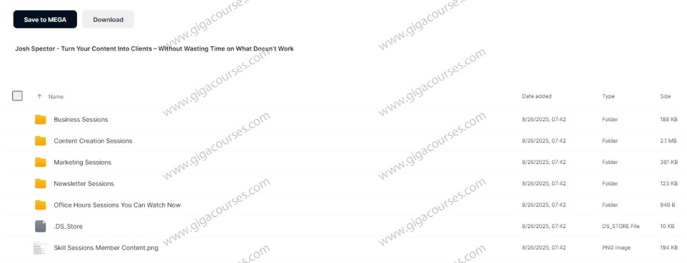 Josh Spector - Turn Your Content Into Clients – Without Wasting Time on What Doesn’t Work