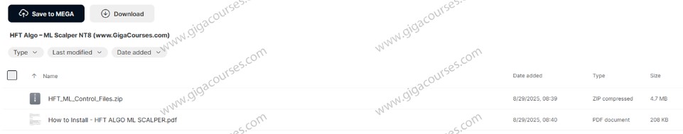 HFT Algo – ML Scalper NT8