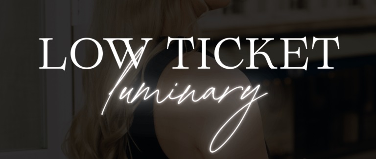 Jocelyn Panton – Low Ticket Luminary