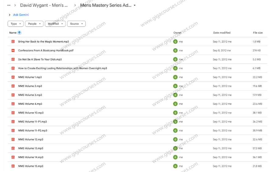 David Wygant - Mens Mastery.Series