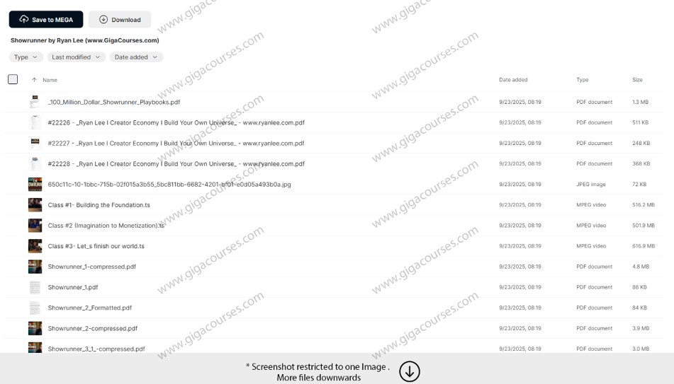 Showrunner by Ryan Lee