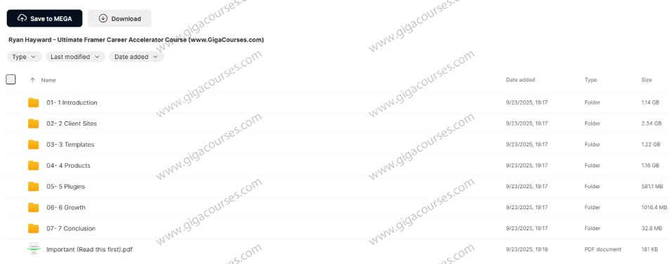 Ryan Hayward – Ultimate Framer Career Accelerator Course