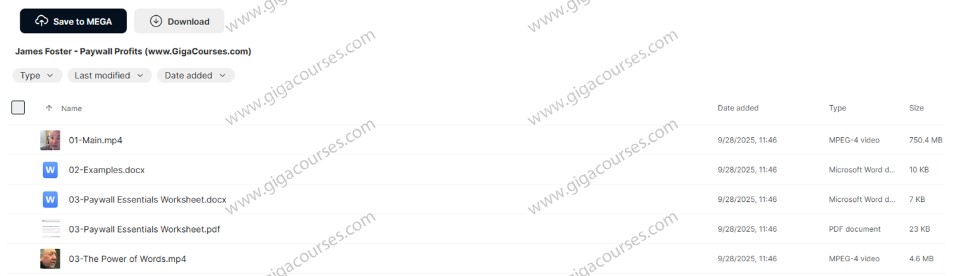 James Foster - Paywall Profits