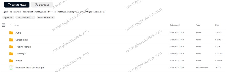 Igor Ledochowski – Conversational Hypnosis Professional Hypntherapy 3.0