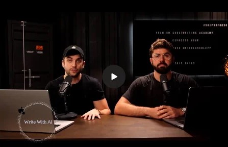 Dickie Bush and Nicholas Cole - LinkedIn AI