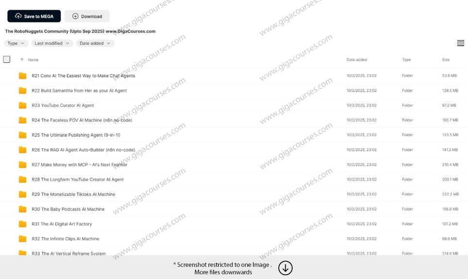 The RoboNuggets Community (Upto Sep 2025)