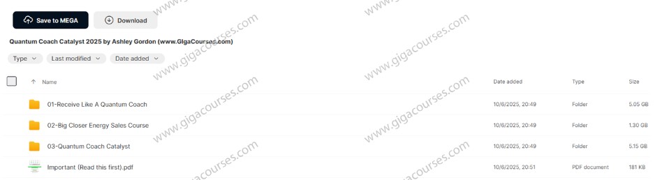 Quantum Coach Catalyst 2025 by Ashley Gordon