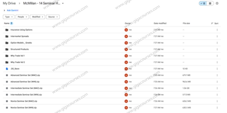 McMillan - 14 Seminar Home Study Course