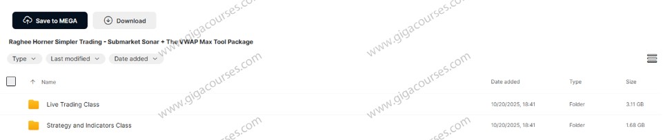 Raghee Horner Simpler Trading - Submarket Sonar + The VWAP Max Tool Package