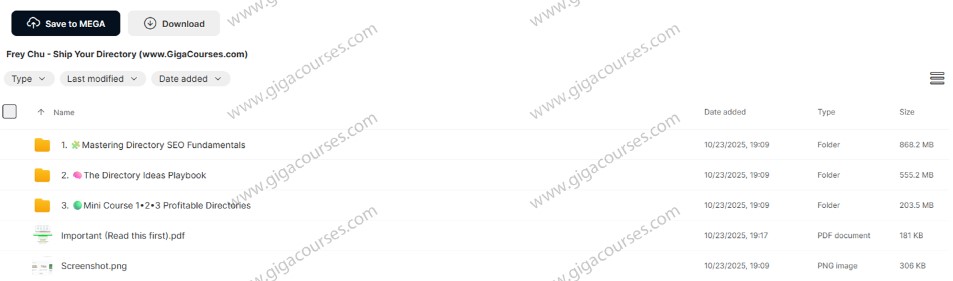 Frey Chu - Ship Your Directory