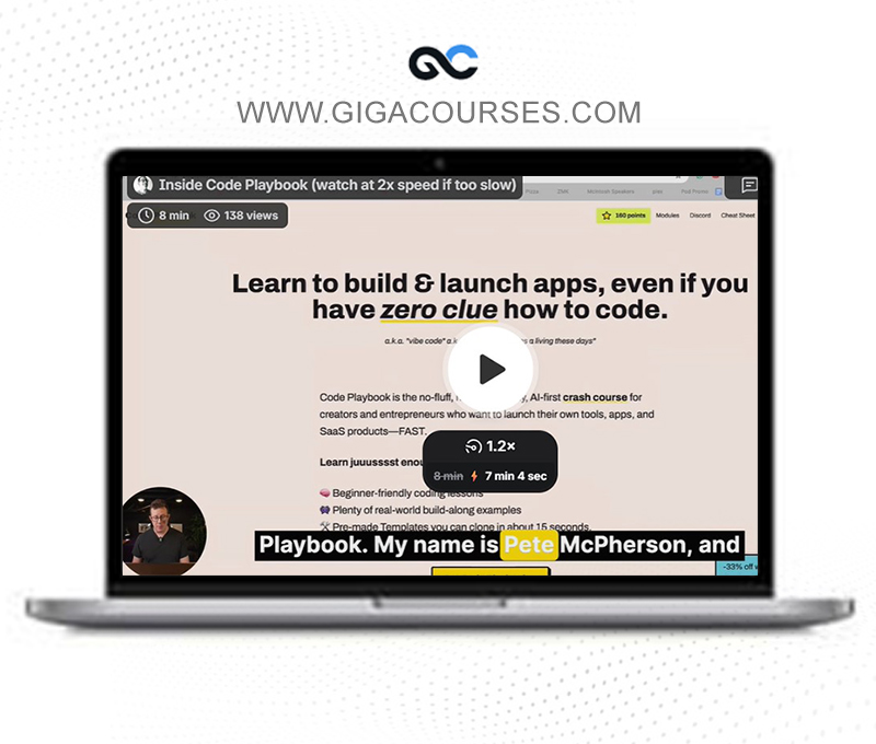 Pete McPherson - Code Playbook (Vibe Coding for Non-Developers) 2025