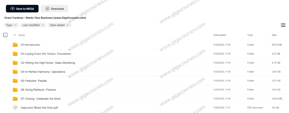 Grant Cardone - Remix Your Business