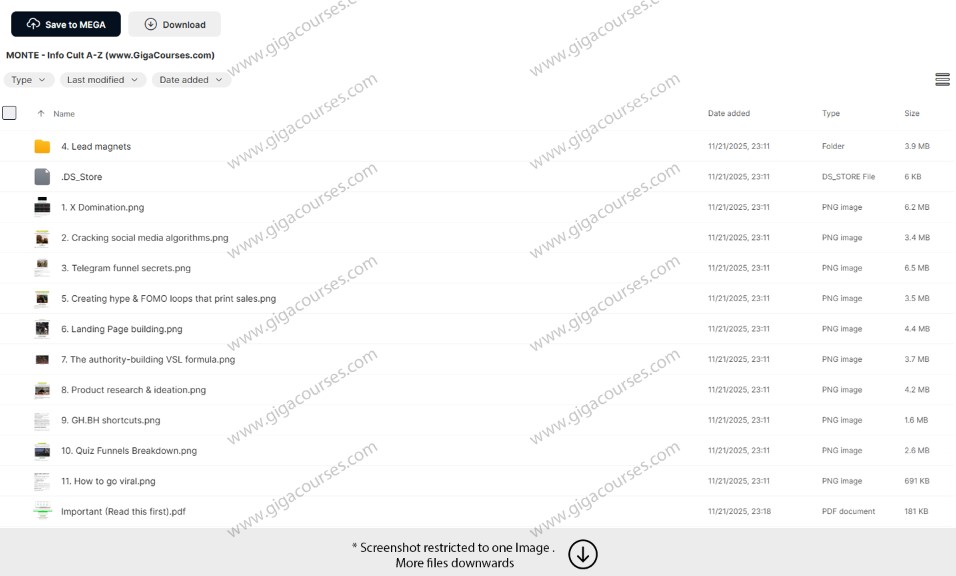 MONTE - Info Cult A-Z