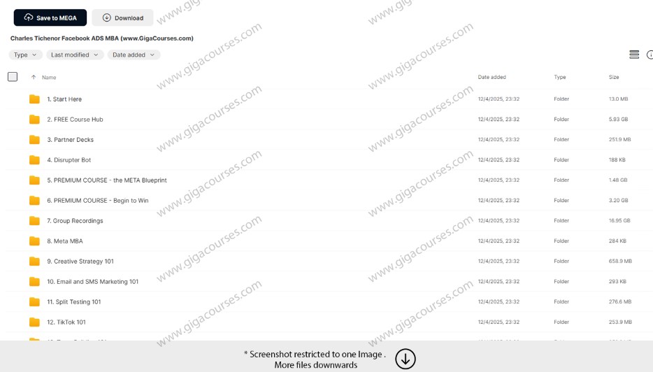 Charles Tichenor Facebook ADS MBA