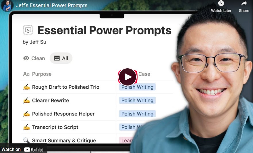 Essential Power Prompts