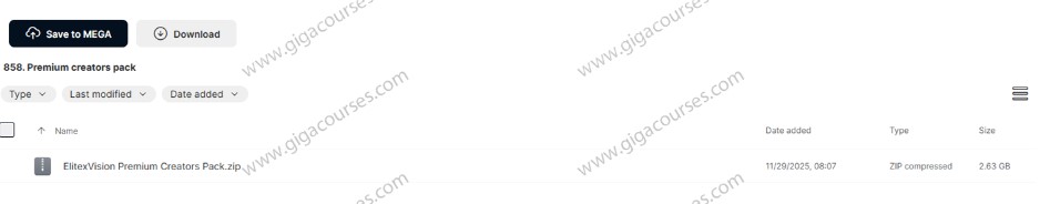 Premium creators pack