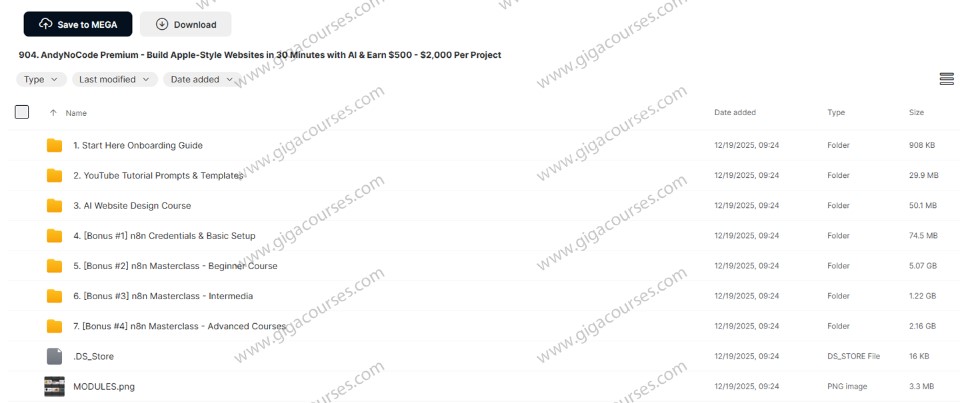 AndyNoCode Premium - Build Apple-Style Websites in 30 Minutes with AI & Earn $500 - $2,000 Per Project