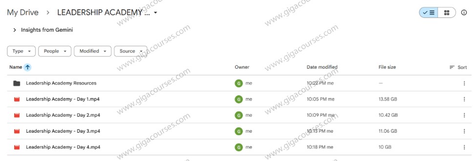 LEADERSHIP ACADEMY 2024 - TONY ROBBINS