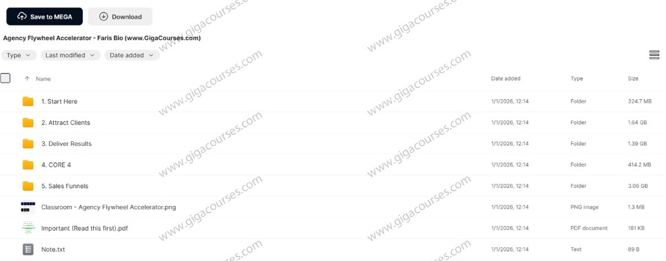 Agency Flywheel Accelerator - Faris Bio