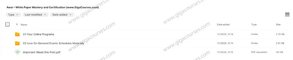 Awai – White Paper Mastery and Certification