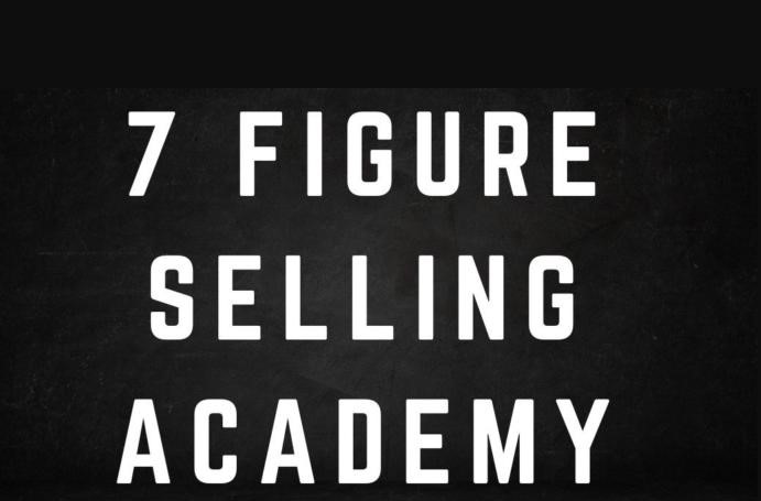 Cole Gordon - 7-Figure Selling Academy