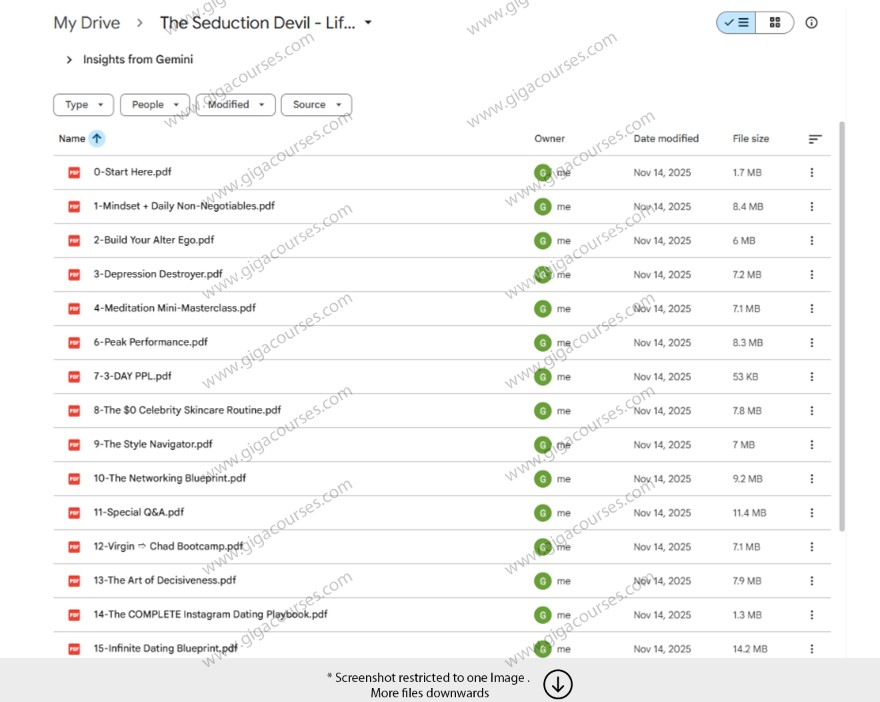 The Seduction Devil - Life Setup Mastery