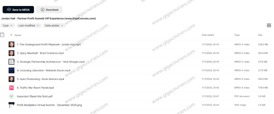 Jordan Hall - Partner Profit Summit VIP Experience