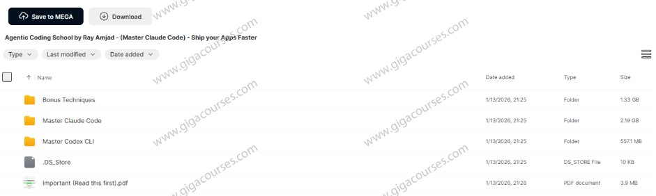 Agentic Coding School by Ray Amjad - (Master Claude Code) - Ship your Apps Faster