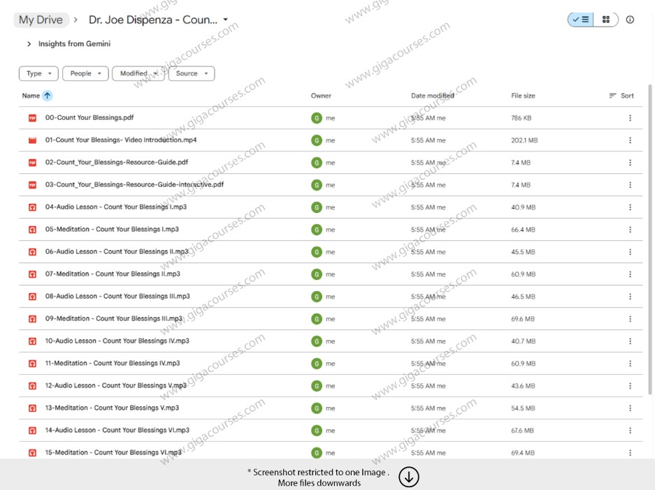 Dr. Joe Dispenza - Count Your Blessings