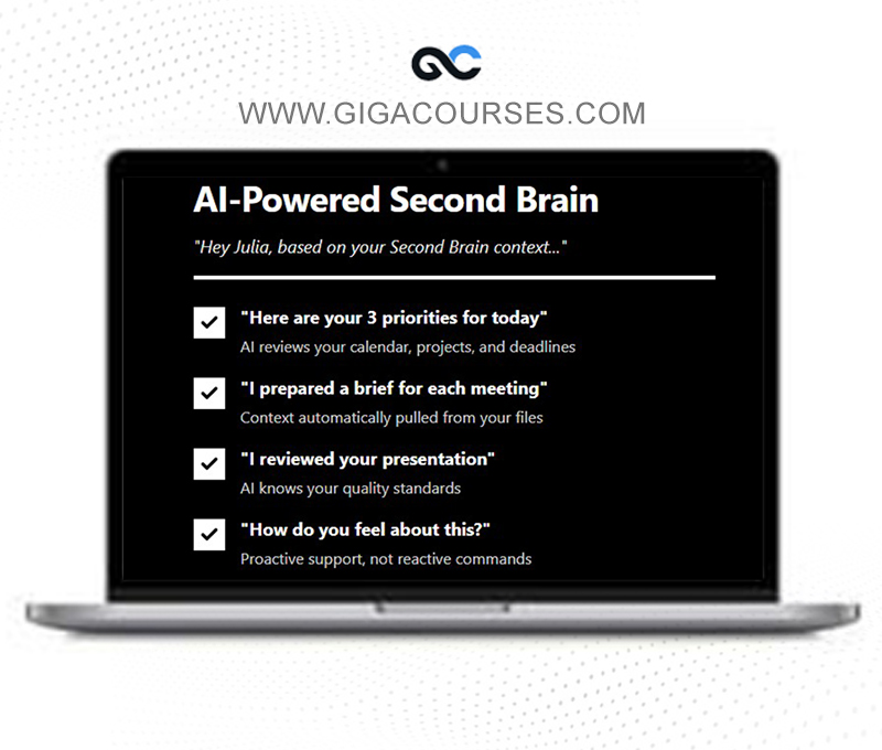 Ai Second Brain - Stop Babysitting ChatGPT. Start Working 10x Faster.